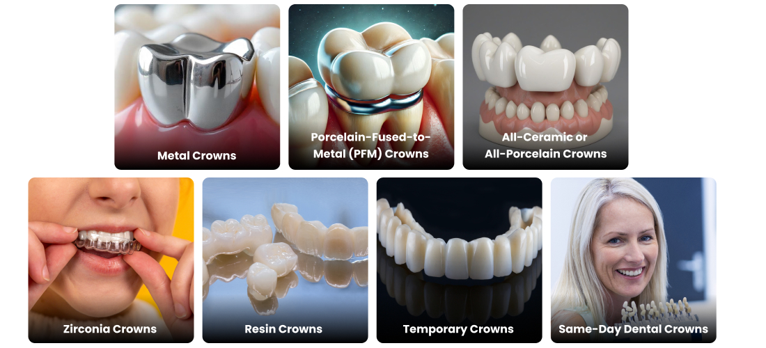 Types Of Dental Crown